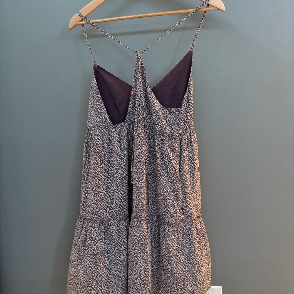 Wishlist Plum Floral Sleeveless Dress - Picture 3 of 3